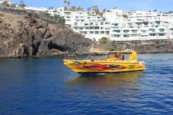 Mini crucero en barco por Puerto del Carmen